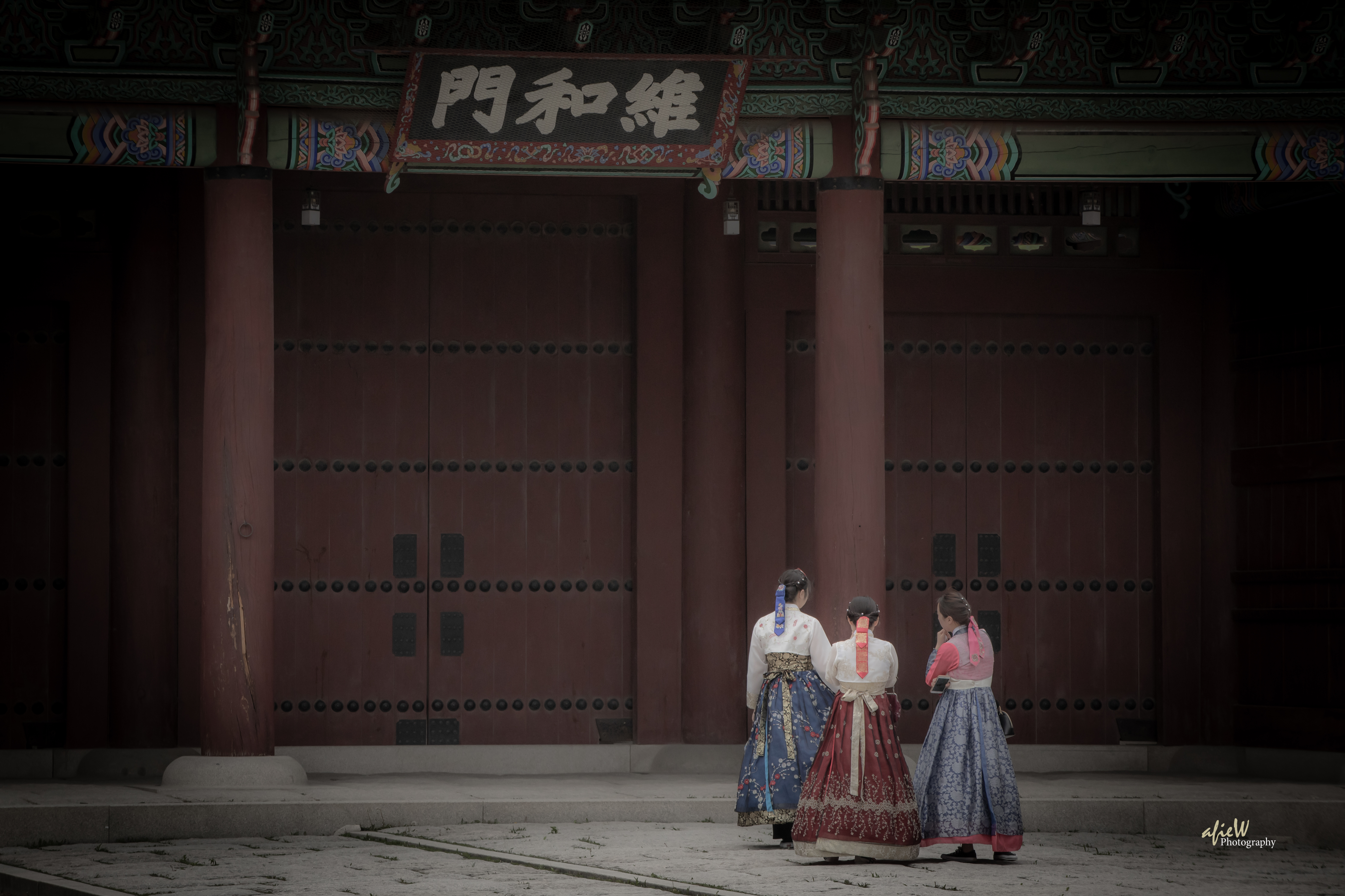 Gyeongbukgung scene
